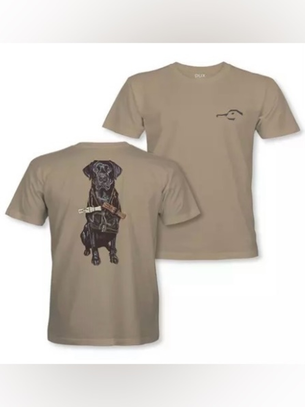 NWT DUX Waterfowl Company Lanyard Lab T-Shirt Size Medium